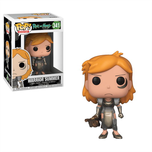 Rick And Morty Warrior Summer Pop