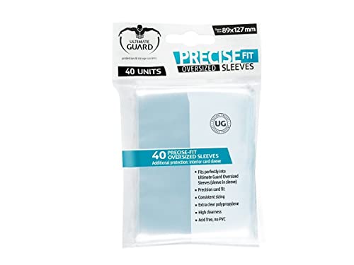 Ultimate Guard Precise-Fit Sleeves (40) 89 X 127 Mm