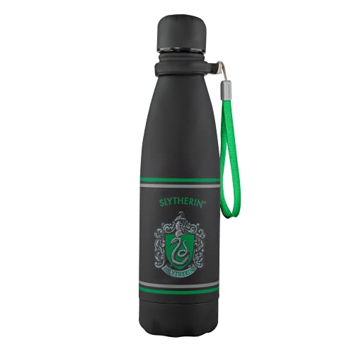 Harry Potter Slytherin Serpeverde Bottle Bottiglia In Metallo