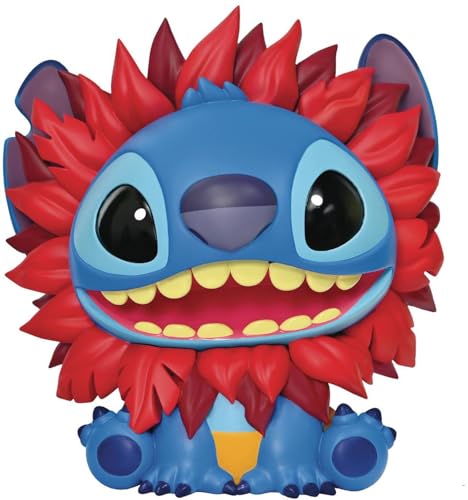 Disney Stitch In Lion King Costume Bust Bank Salvadanaio