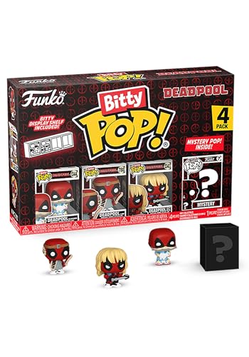 Marvel Deadpool 4 Pack Bitty Pop