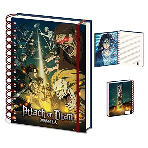 Attack On Titan Wiro Notebook Quaderno