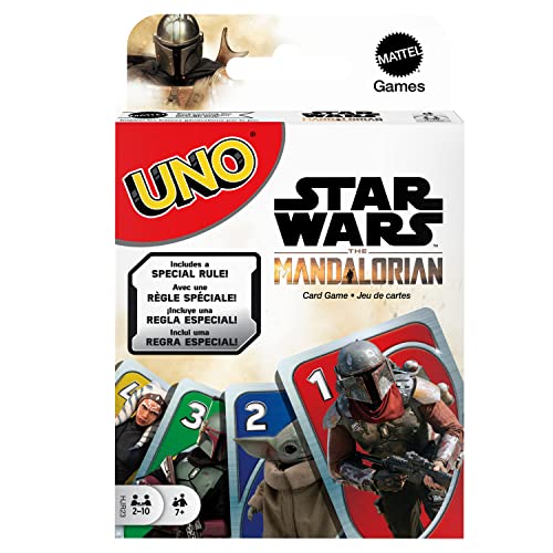 Uno Card Game Star Wars Mandalorian