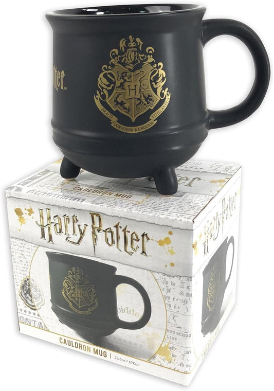 Harry Potter Hogwarts Crest Ceramic Cauldron Mug Tazza Calderone