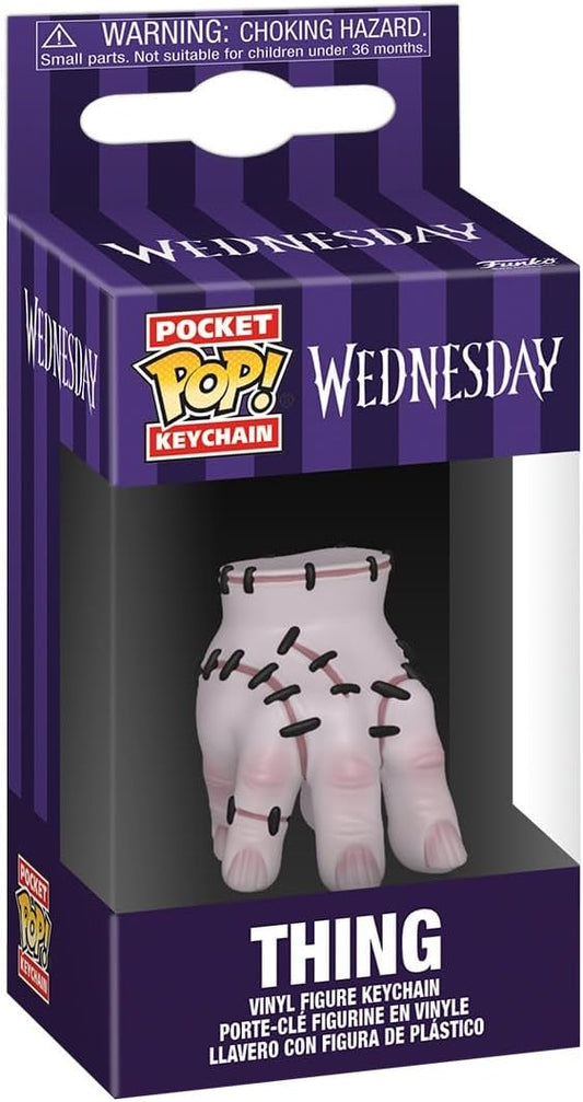 Wednesday The Thing Pocket Pop! Keychain