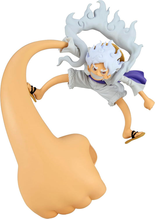 One Piece Figlife! Monkey D Luffy Gear5 4 Figure