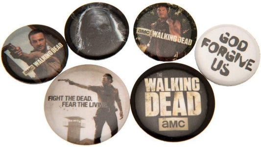 The Walking Dead Badge Back Set 5 Spille