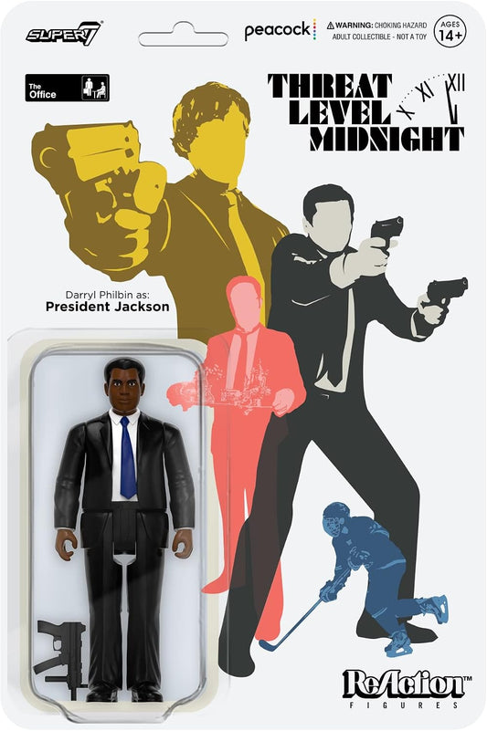 The Office Darryl Philbin Presidente Jackson Reaction Figure