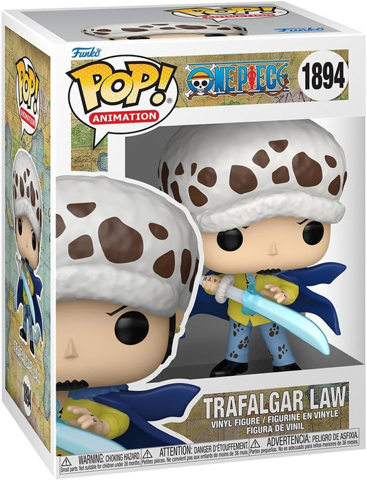 One Piece Trafalgar Law With Blue Anesthesia #1894 Pop