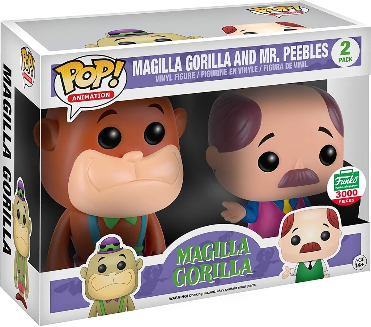 Hanna Barberra Magilla Gorilla & Mr Peebles 2 Pack Exclusive Pop