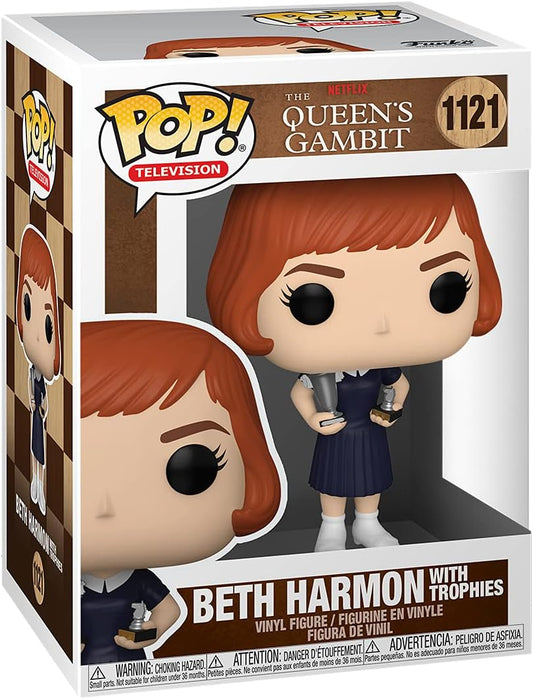 Queen's Gambit La Regina Degli Scacchi Beth With Trophy Pop