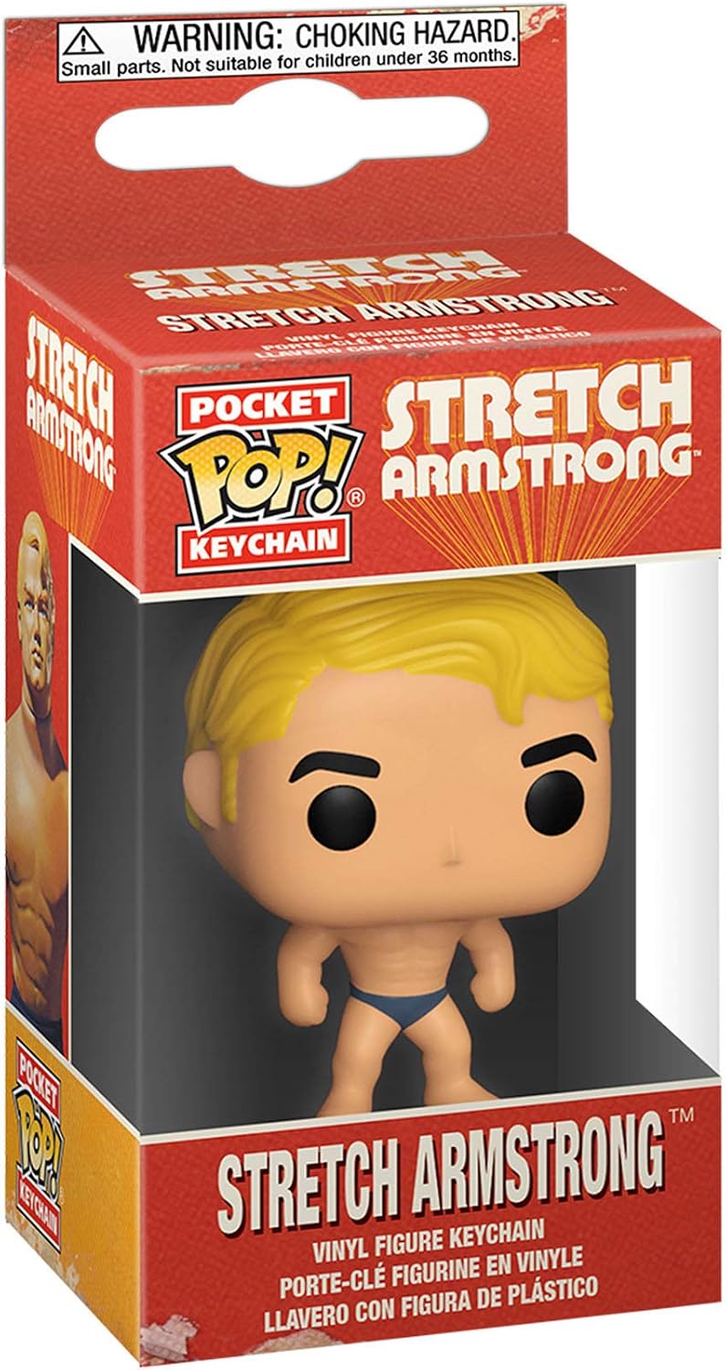 Hasbro Stretch Armstrong Pocket Pop Keychain