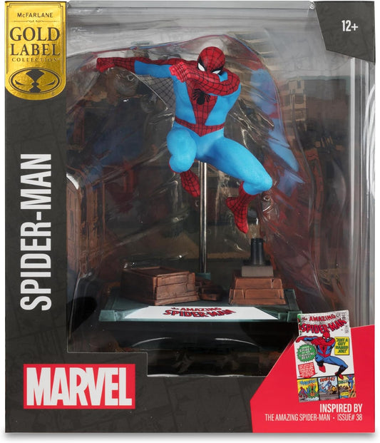 Marvel Spider-Man 1/10 (The Amazing Spider-Man #38) (Gold Label) Pvc Statue