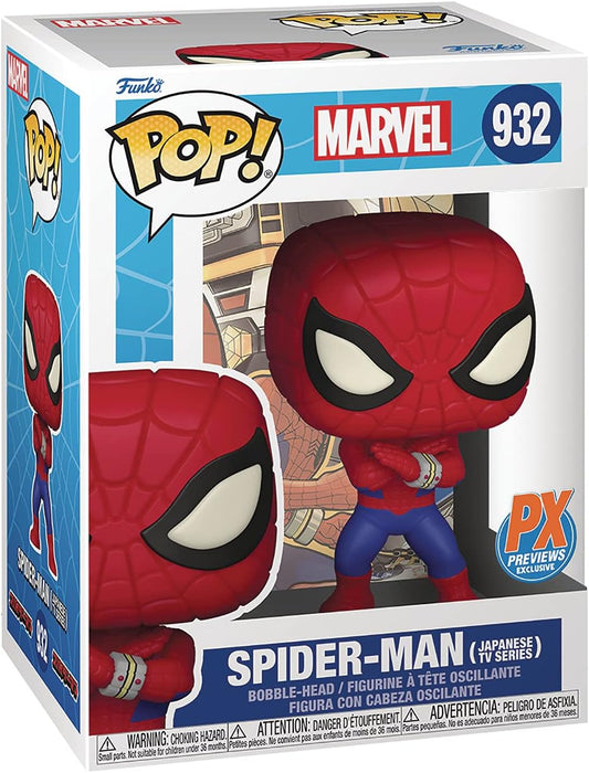 Marvel Spider-Man (Japanese Tv Series) Previews Exclusive #932 Pop