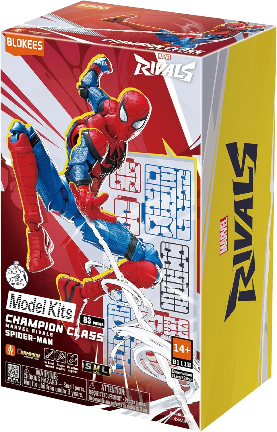 Marvel Infinity Saga Spider Man Champion Class Kit