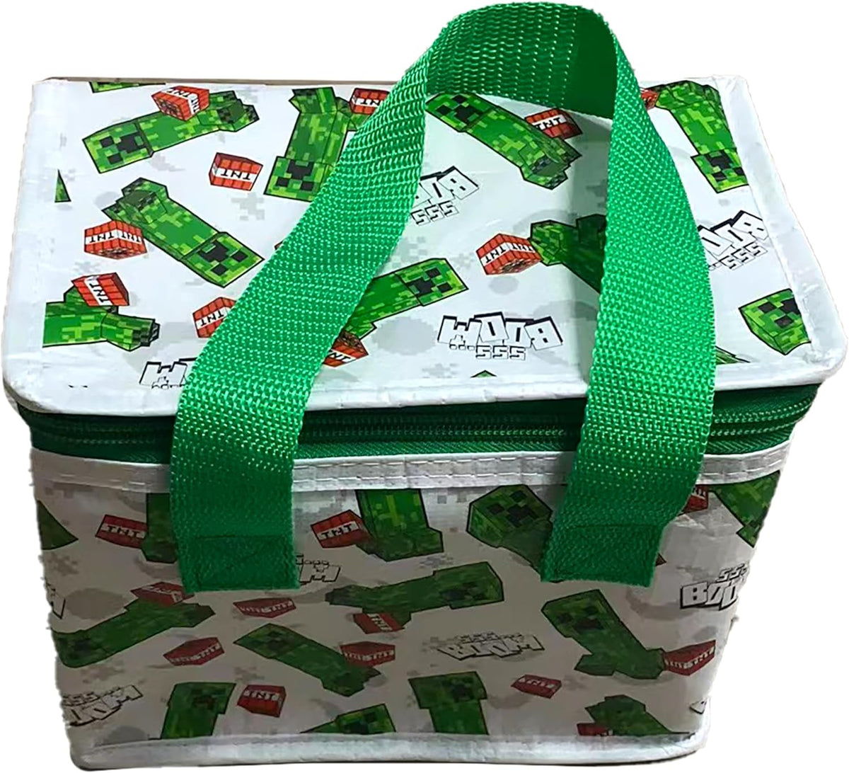 Borsa Termica In Rpet Creeper E Tnt Minecraft