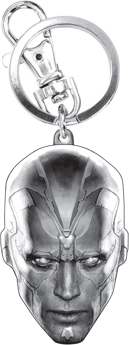 Avengers 2 Vision Head Pewter Key Ring