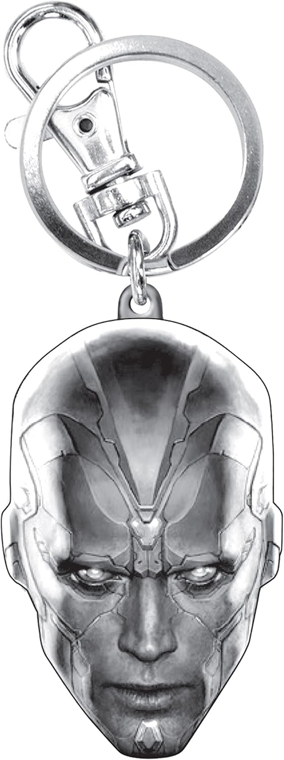 Avengers 2 Vision Head Pewter Key Ring