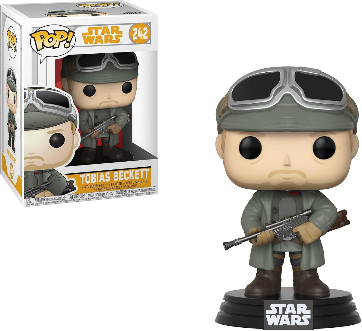 Star Wars Han Solo Movie Tobias Beckett With Goggles #242 Pop