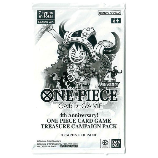 One Piece Card Game OP17 Bustina Singola Treasure 4th Anniversary Dash Pack op-17