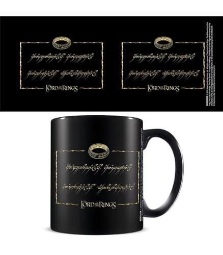 The Lord Of The Rings One Ring Black Pod Mug