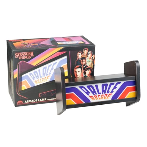 Stranger Things Lampada Arcade + Mensola