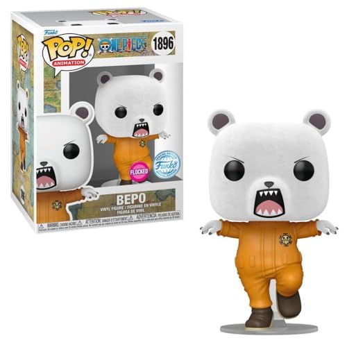 One Piece Bepo Flocked #1896 Pop