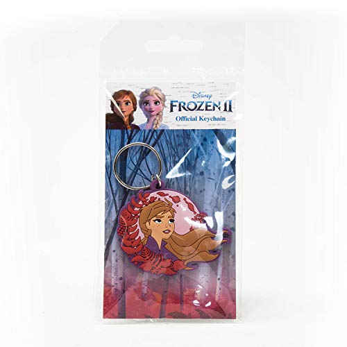 Frozen 2 Anna Rubber Keychain Portachiavi