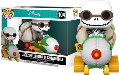 Nightmare Before Chirstmas Nbx Jack With Googles & Snowmobile Pop