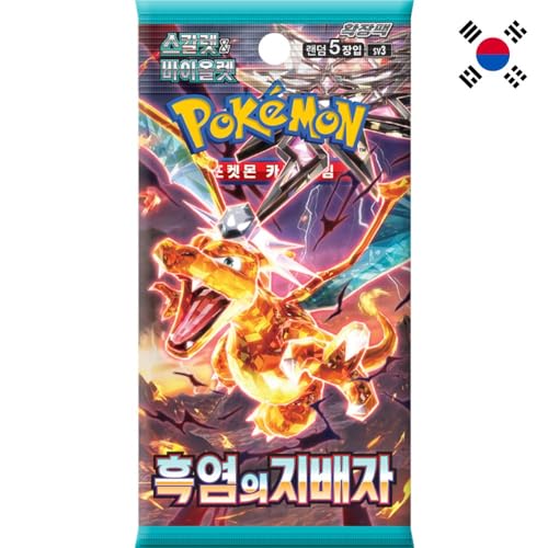 Pokemon Ruler Of Black Flame Bustina Singola Kor