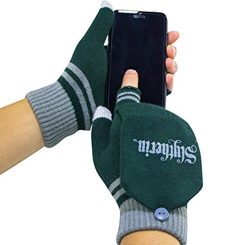 Harry Potter Slytherin Serpeverde Fingerless Gloves Guanti