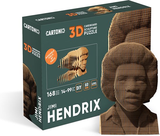 Jimi Hendrix 3d Puzzle