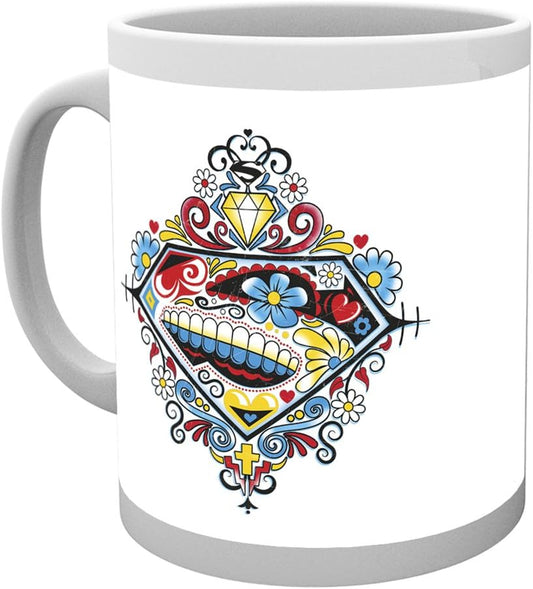 Superman Sugar Logo Mug Tazza