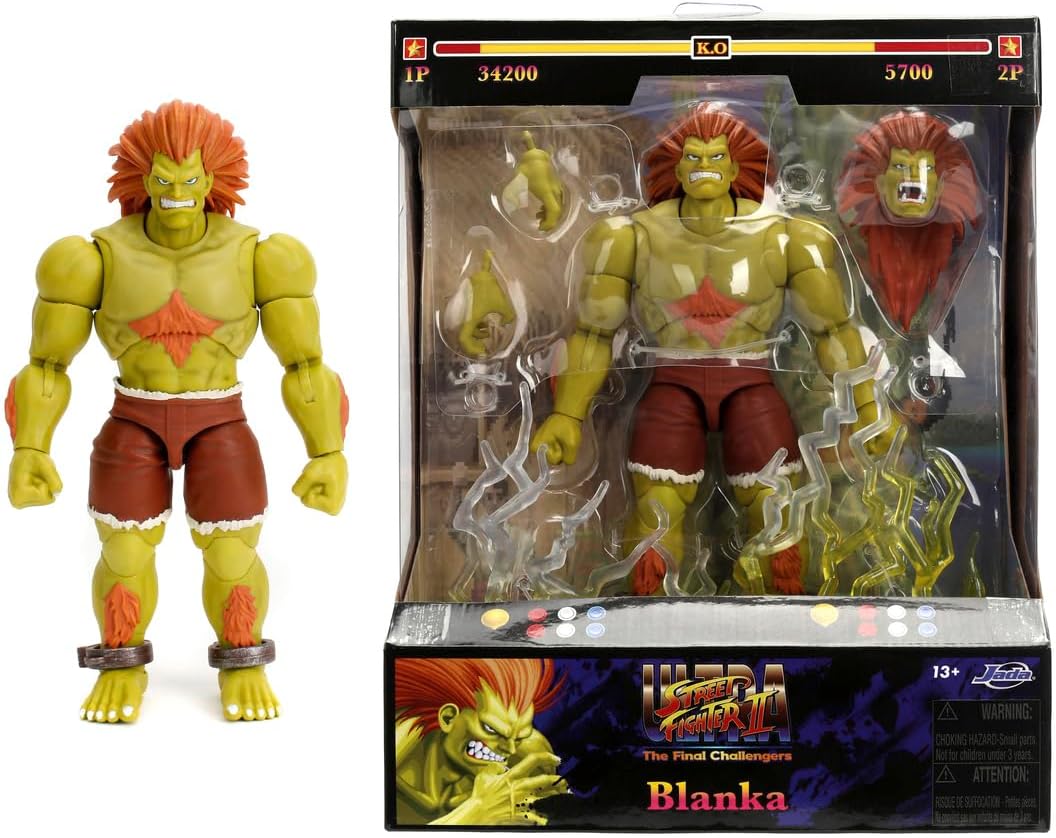 Ultra Street Fighter Ii Blanka Action Figure