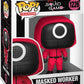 Squid Game Player Red Soldier Mask Pop