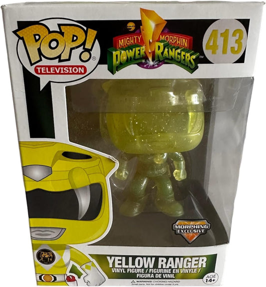 Power Rangers Yellow Ranger Morphing Exclusive Pop