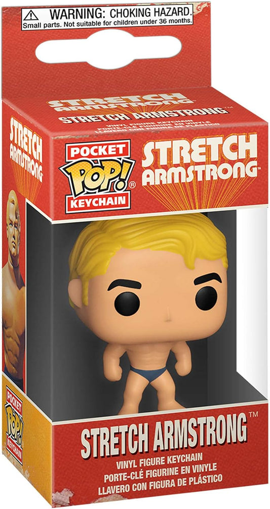 Hasbro Stretch Armstrong Pocket Pop Keychain