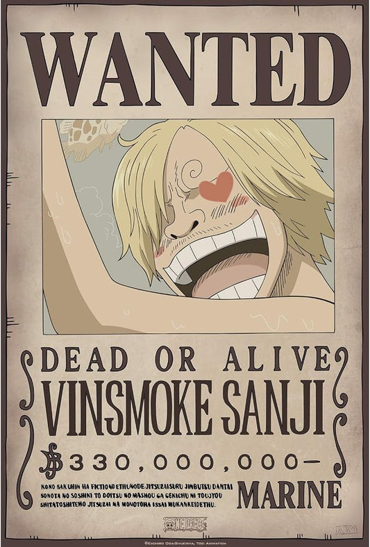 One Piece Wanted Sanji New 2 Poster 52 X 35 Cm