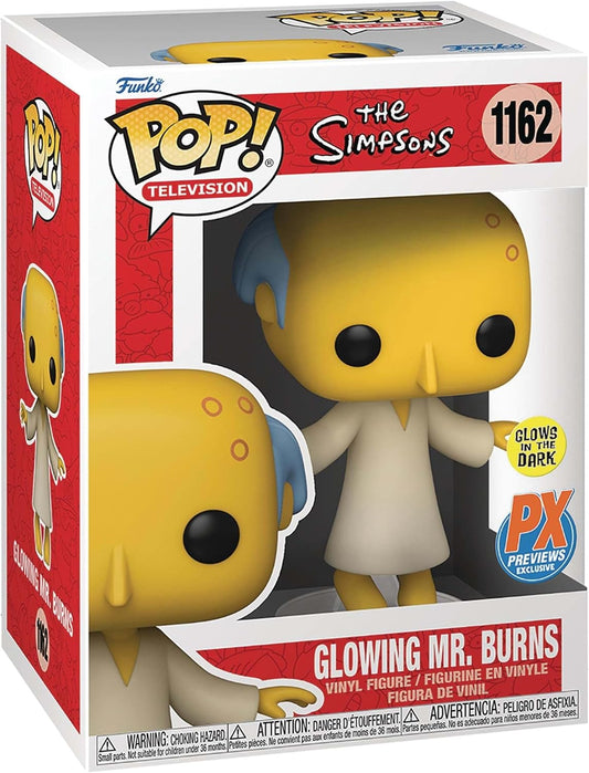 The Simpsons Glowing Mr. Burns Previews Exclusive #1162 Pop