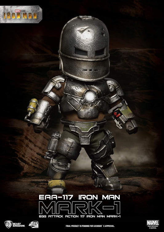 Marvel Avengers Iron Mark I Egg Attack Figure