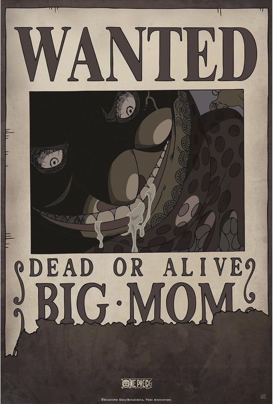 One Piece Wanted Big Mom Poster 52 X 35 Cm