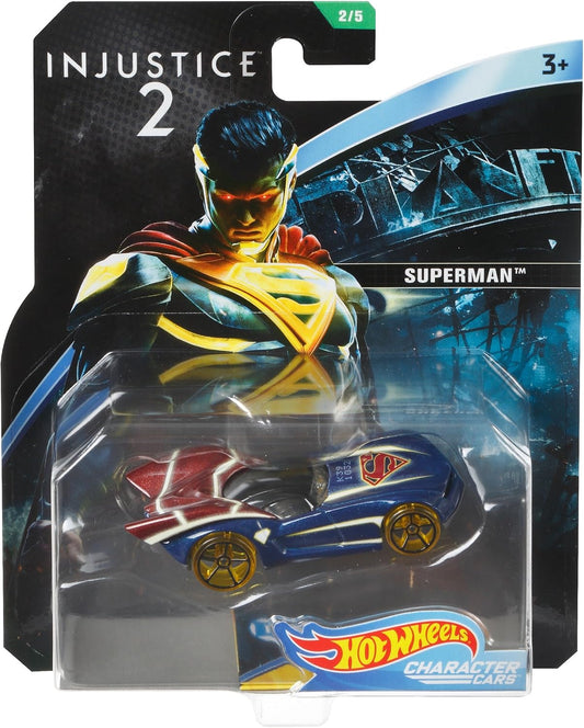 Dc Comics Superman Character Cars Die Cast Hot Wheels