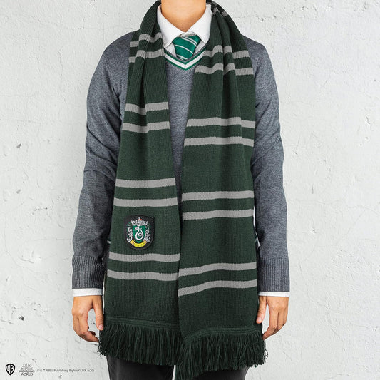 Harry Potter Slytherin Scarf Sciarpa Serpeverde 190 Cm
