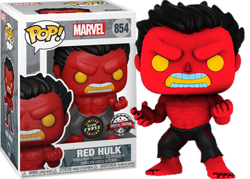 Red Hulk Gitd Glow In The Dark #854 Pop Chase Version