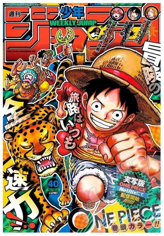 PREORDINE Weekly Shonen Jump 9/18 40 2023 One Piece Cover
