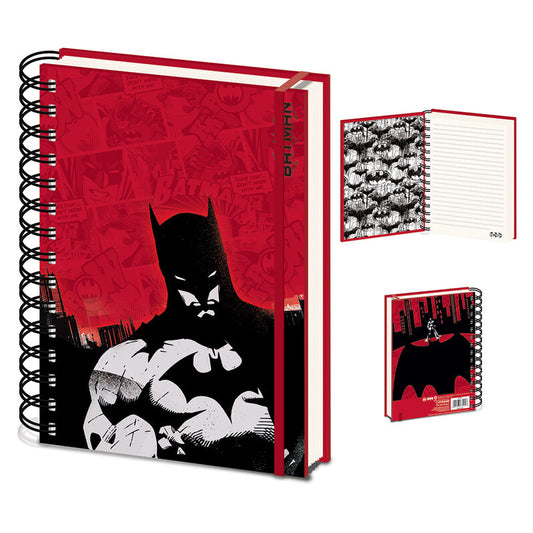 Batman (Red) A5 Wiro Notebook