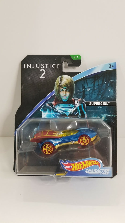 Dc Comics Supergirl Character Cars Die Cast Hot Wheels