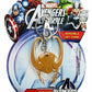 Marvel Comics Bendable Keychain Loki Helmet Portachiavi